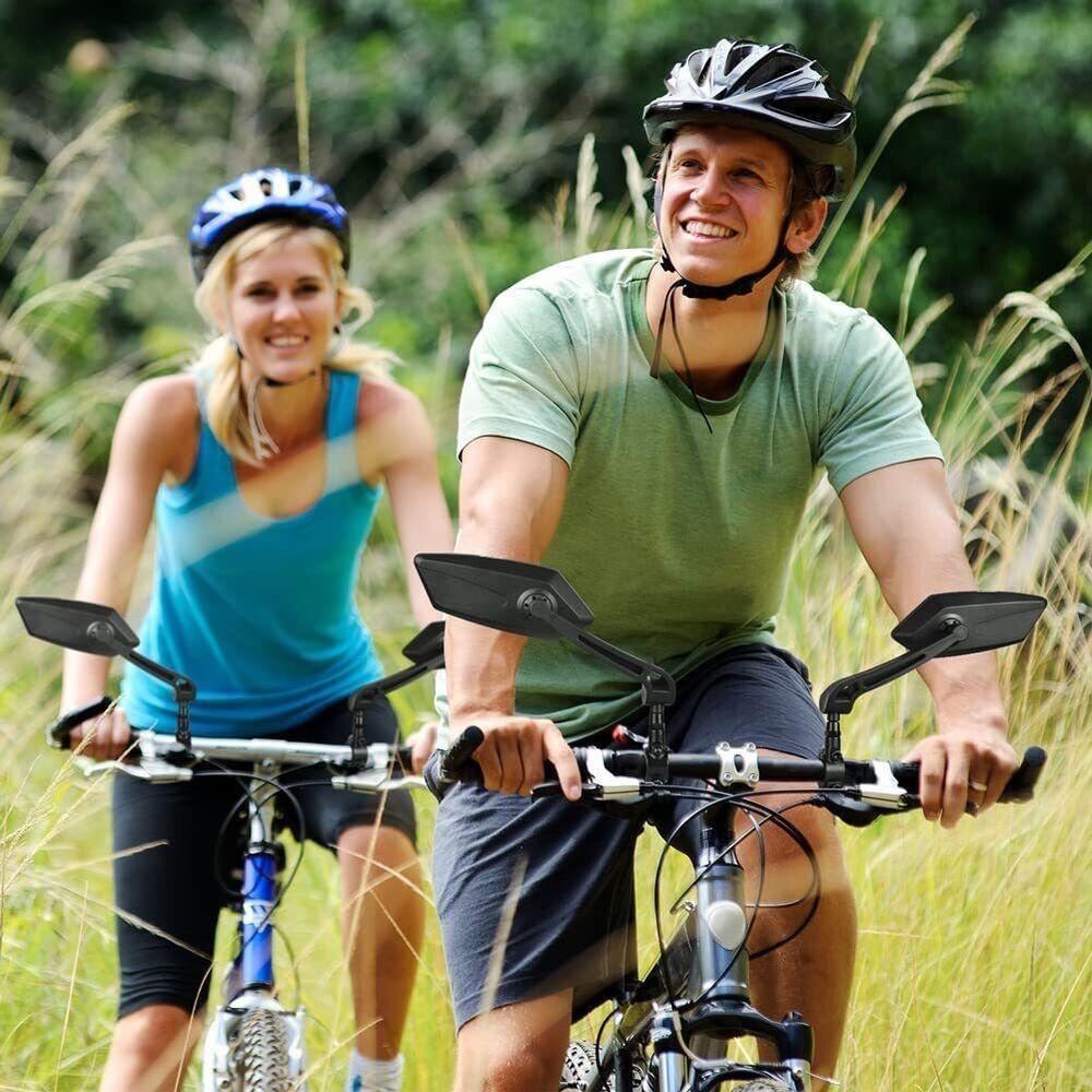 Safe 360° Rotatable Bike Mirror Foldable Accessories Motorcycle Rearview Mirror Reflector Rotate Bicycle Mirrors