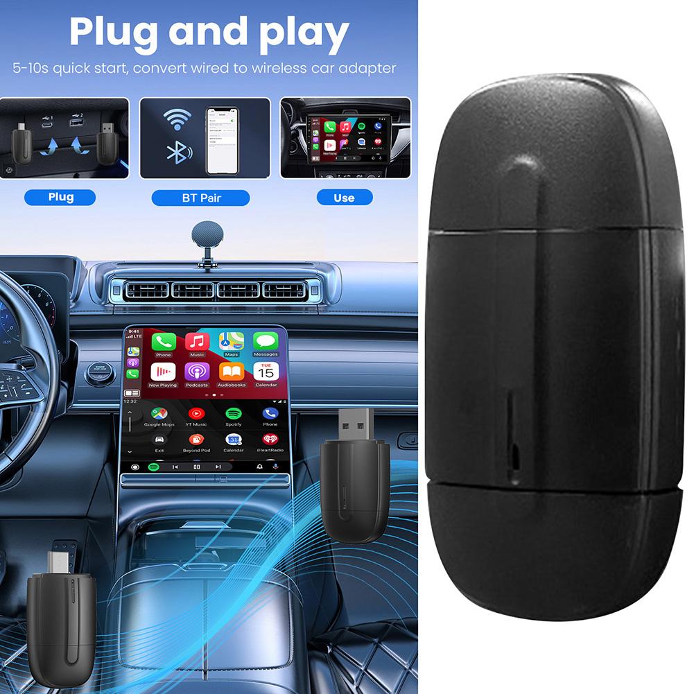2 In 1 Carplays Adapter Wireless Carplays Androids Auto Adapter Wired To Wireless Converter For Automotive