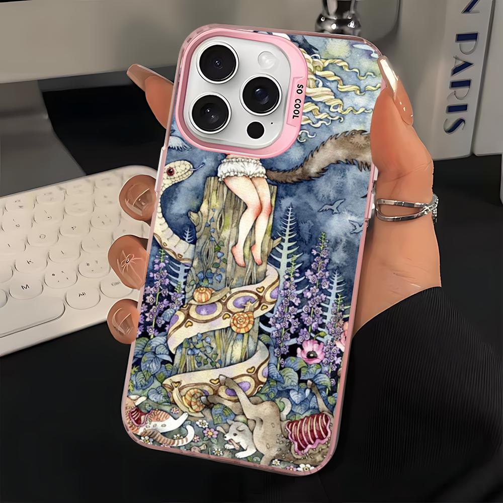 Selling Aya Takano Phone Case For IPhone 16 15 14 13 12 11 Pro Max X XR XSMAX 8 7 Plus Matte Shockproof Back Cover