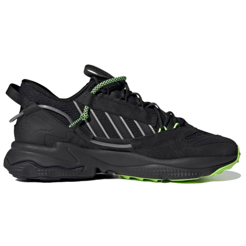 Adidas Ozweego Zip 'Black Signal Green' Sneakers GZ2643