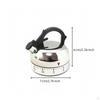 Mechanical Timekeeper Timer Smooth Hard Material Rounded Body Time Tool for