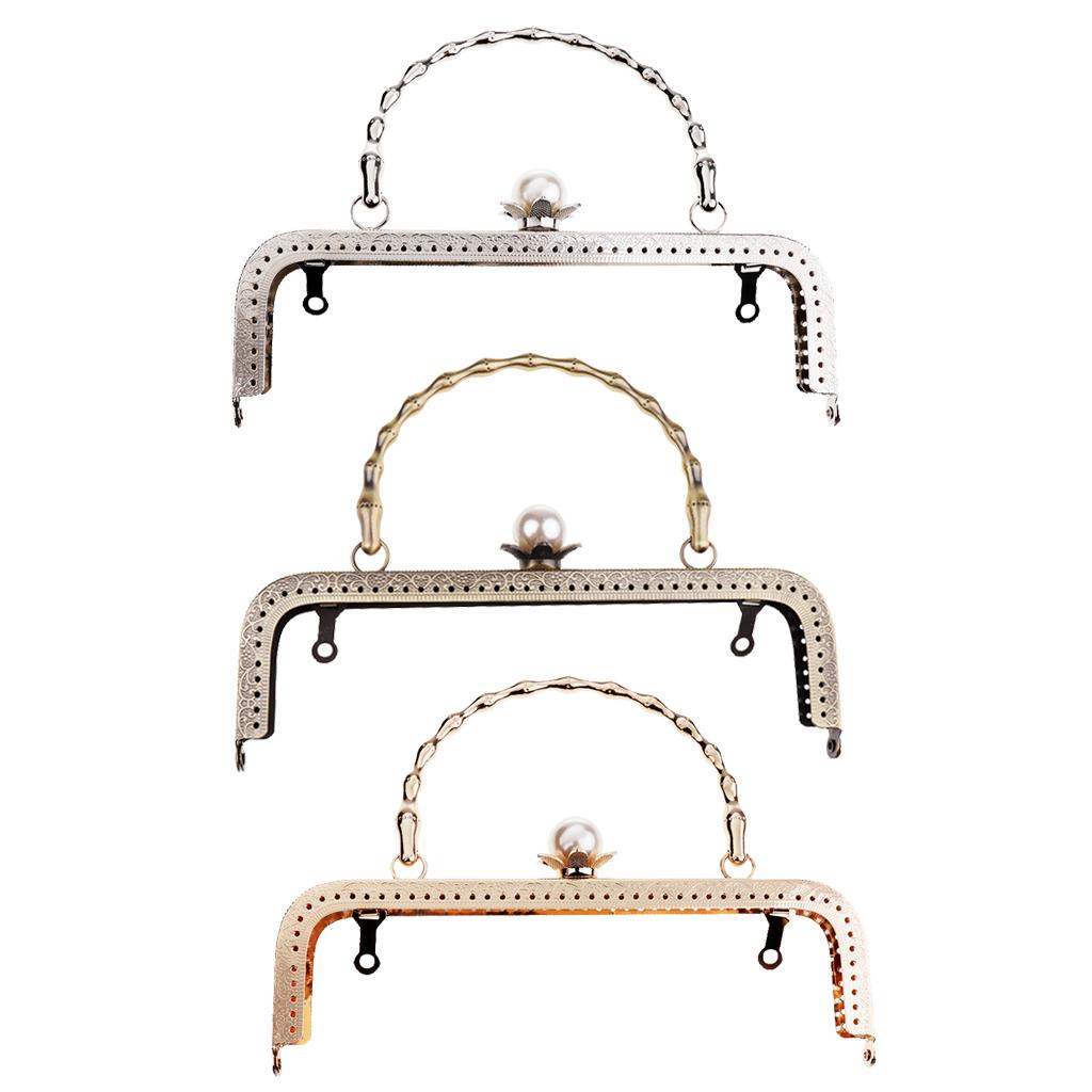 Metal Bead Clasp DIY Close Clasp Bag Clasp bag rack Metal Hanger for Coin