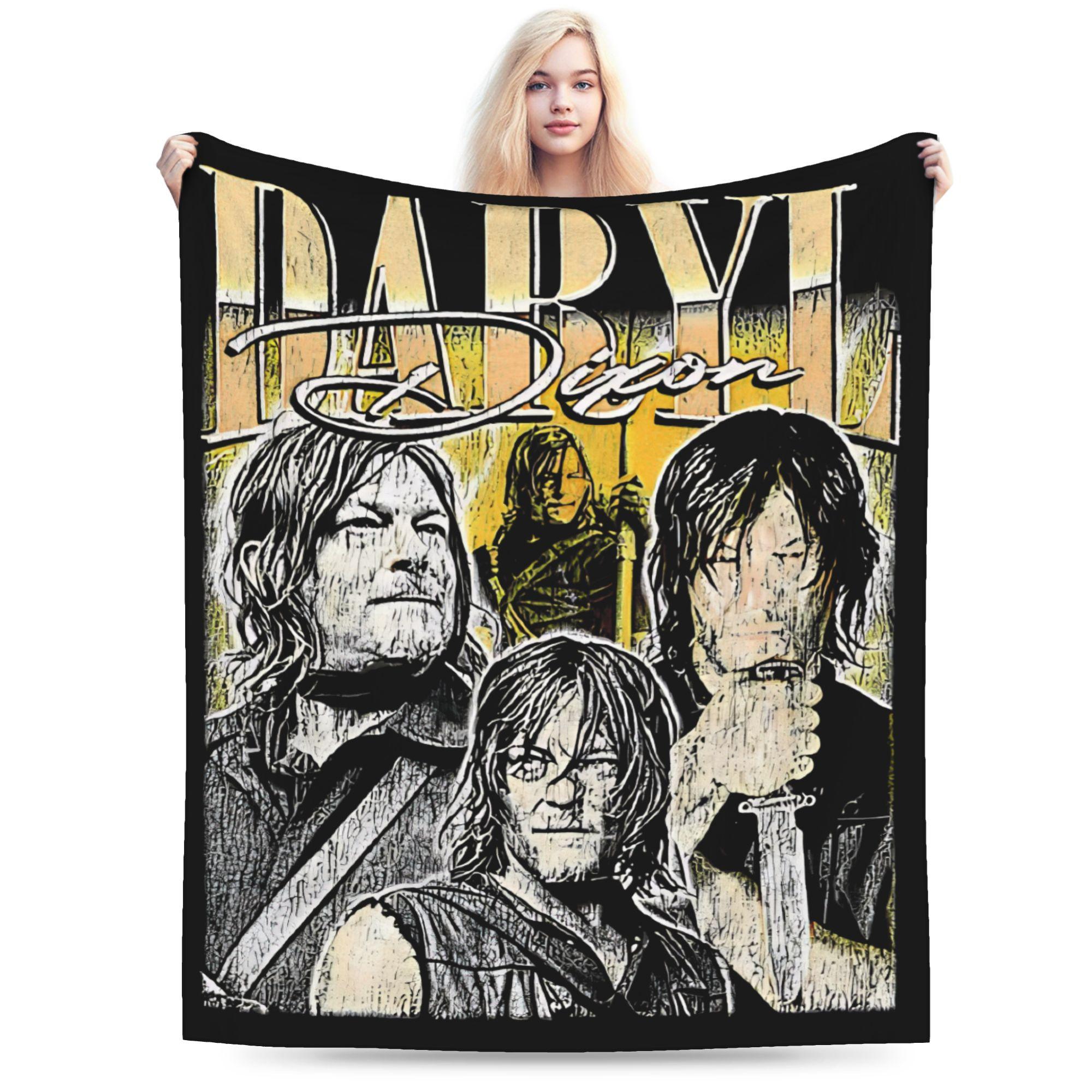 

The Walking Dead Blanket Quality Super Warm Throw Blanket Winter Children Couch Chair Funny Bedspread 30x40in
