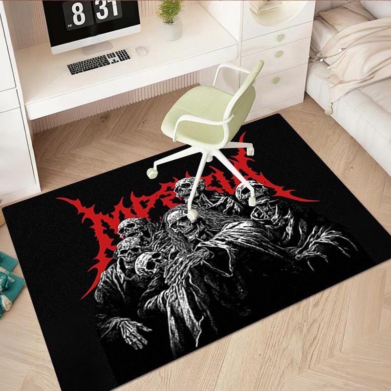 Halloween  Horror Rug - Home Carpet Office Decorative Carpet For Living Room Bedroom Door Mat Floor Rug Computer Chair Area Rug