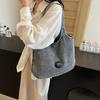 Casual and Versatile Denim Handbag for Women, 2025 New Fashionable and Stylish Large Handbag