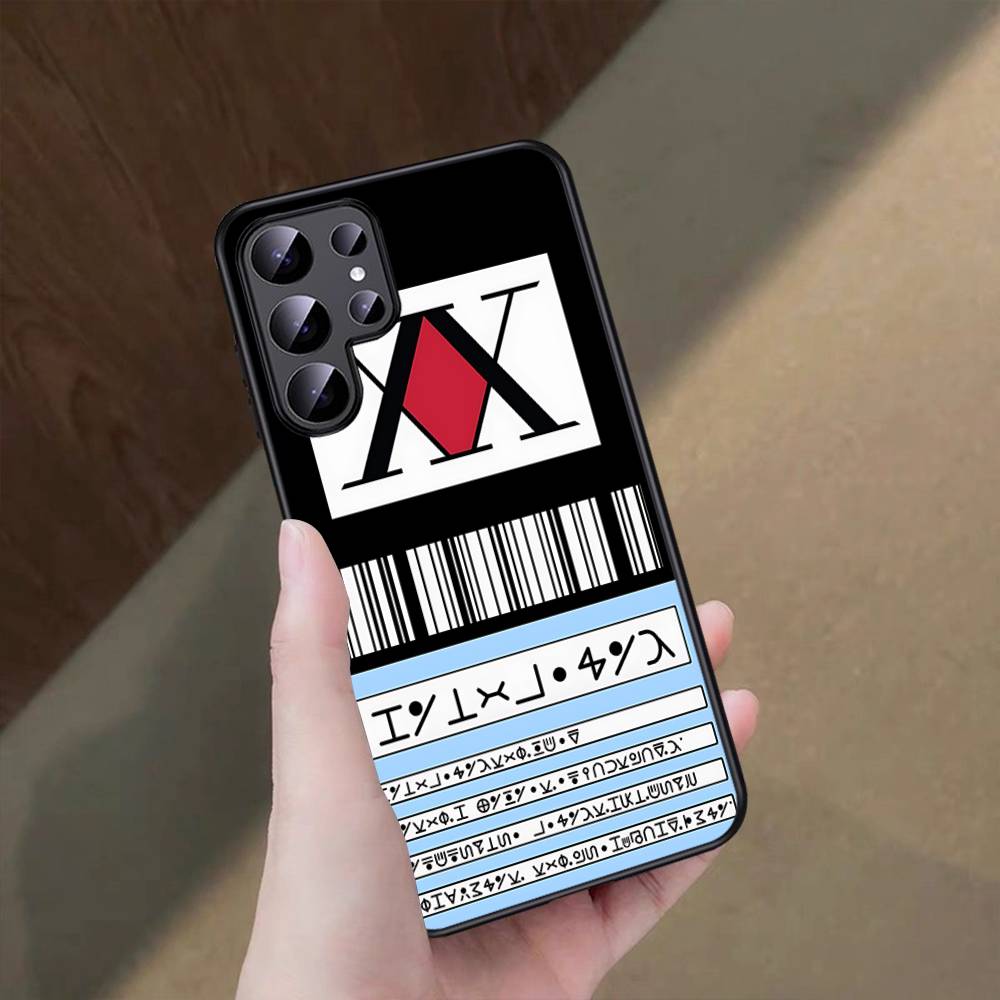 

Hunter X Hunter Phone Case For Samsung S 24 fe 25 Ultra plus 20 lite 21 30 22 23 24 22 Ultra 5G Fundas Samsung S22 5G