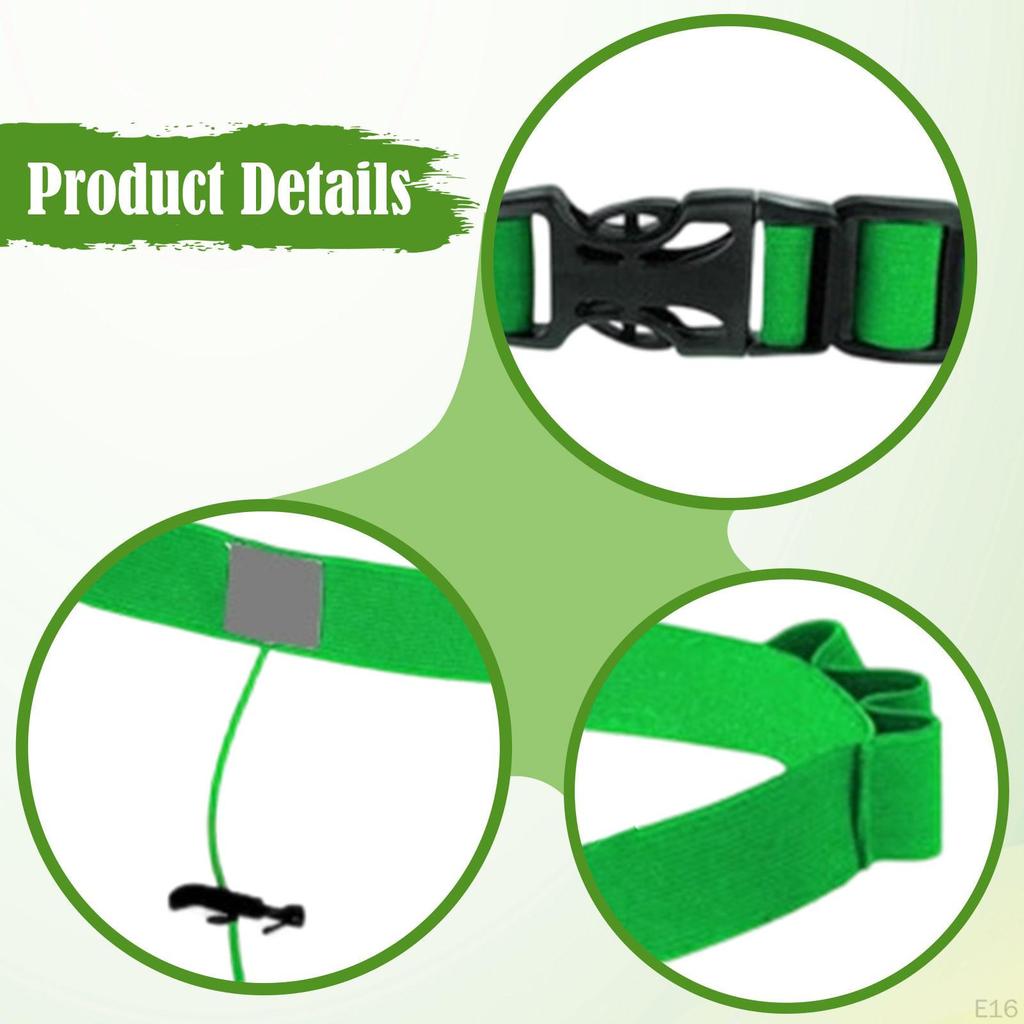 Adjustable Triathlon Number Belt with Loops, 6 Quick Release Food Ideal for Training,