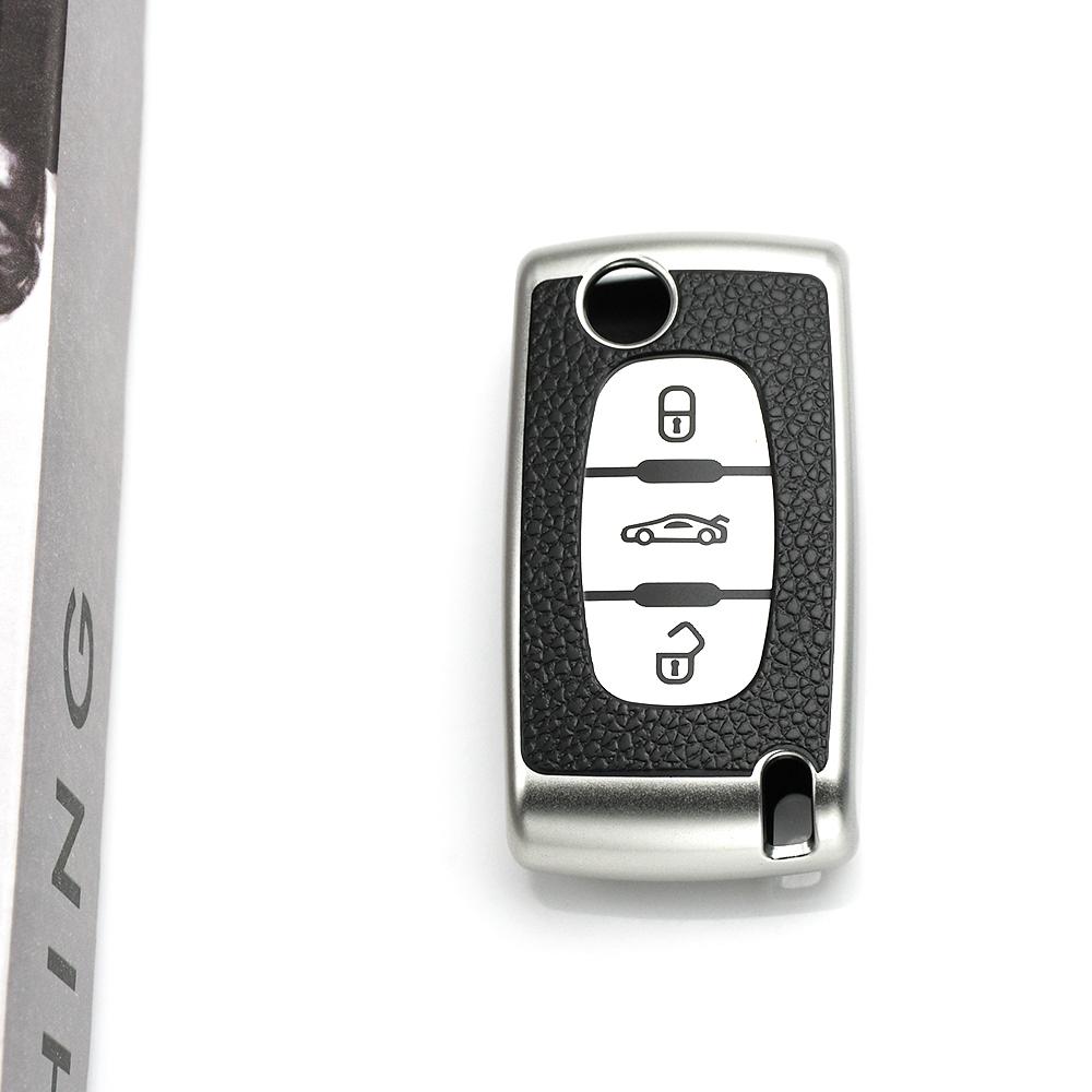 2/3 Buttons Car Key Fob Case Cover Holder for Peugeot 407 3008 5008 207 307 308 For Citroen DC2 C3 C4 C5 C6 SG C8 Xsara Picasso