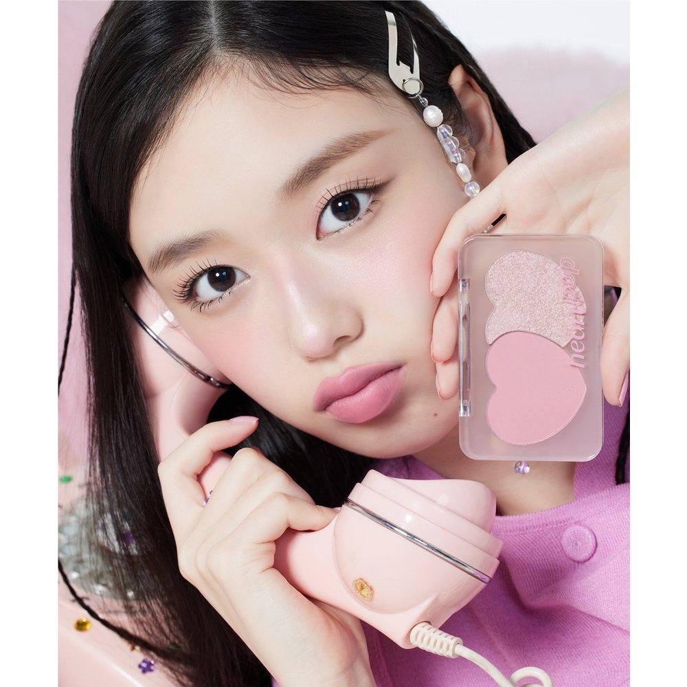 [Dear My Bestie] Heart Pop Duo Blusher/Highlighter/Boltouch 7.5g