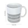 330ML High-end Coffee Mugs Hiddens Message Mug Microwave-Safe Drinkware Ergonomic Handle Ceramic Kitchen Hidden Message Coffee
