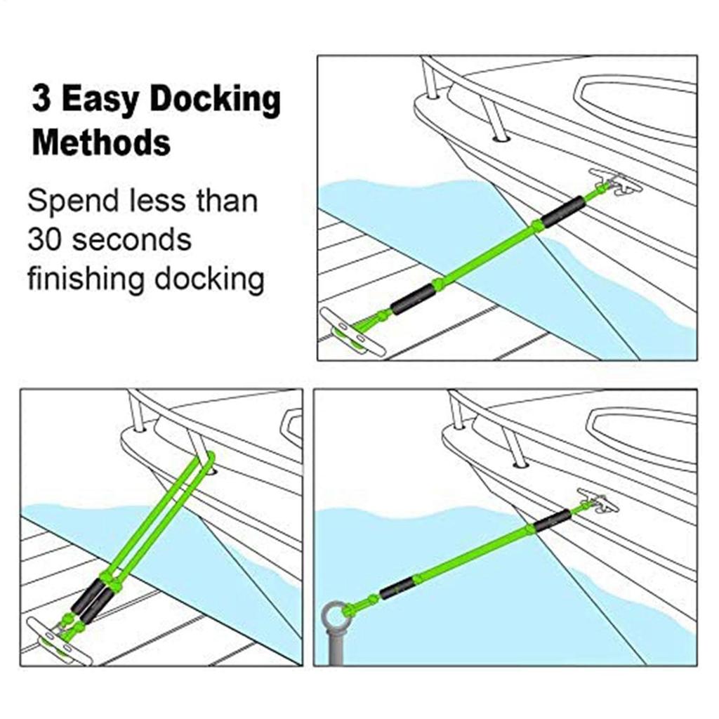 Adjustable Elastic Kayak Rod Lanyard Canoe Paddle Leashes Fishing Rod Leashes Safety Rope Carabiner Rowing Boats Accessories