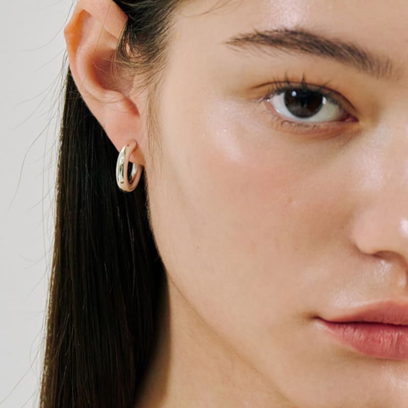 JYDDM 925 Bold Ring Earrings