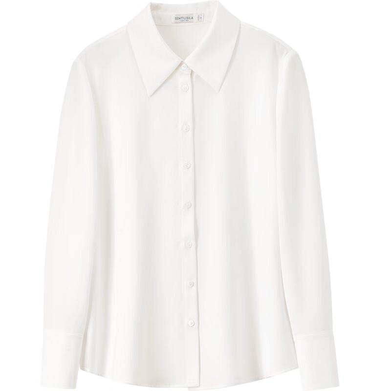 Shangdoubila Women's Professional Long-Sleeve Formal Shirt