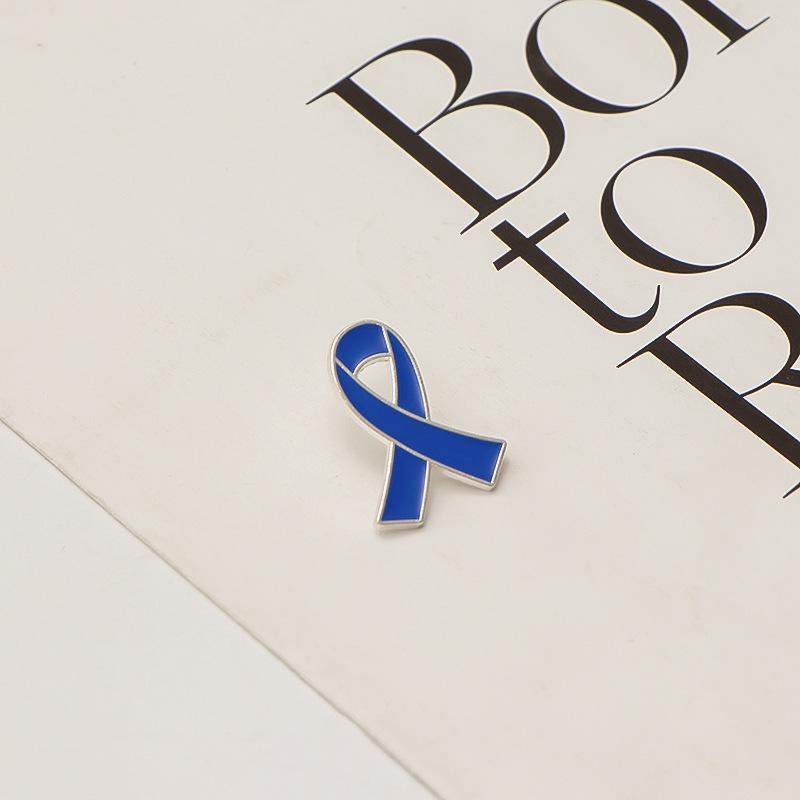 Sechsfarbige AIDS-Bewusstseins-Schleifennadel - Liebe deine Brüste Wohltätigkeitsabzeichen