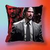 Classic Movie John Wick   Pillow cover gift High definition digital printingSurprise vivid pattern Household