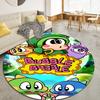 Bubble Bobble Round Area Rug,Carpet Rug for Living Room Bedroom Sofa Playroom Decor,Non-slip Floor Mat41