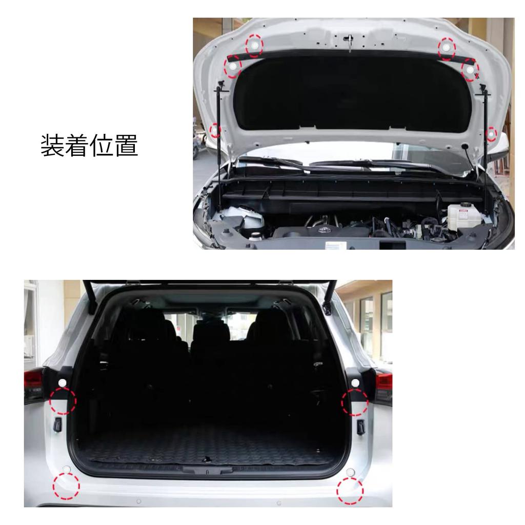 Car Door Cushion, Toyota New Corolla Cross, ZSG10, ZVG11, ZVG15, 10 Series, R3.9~/Toyota New