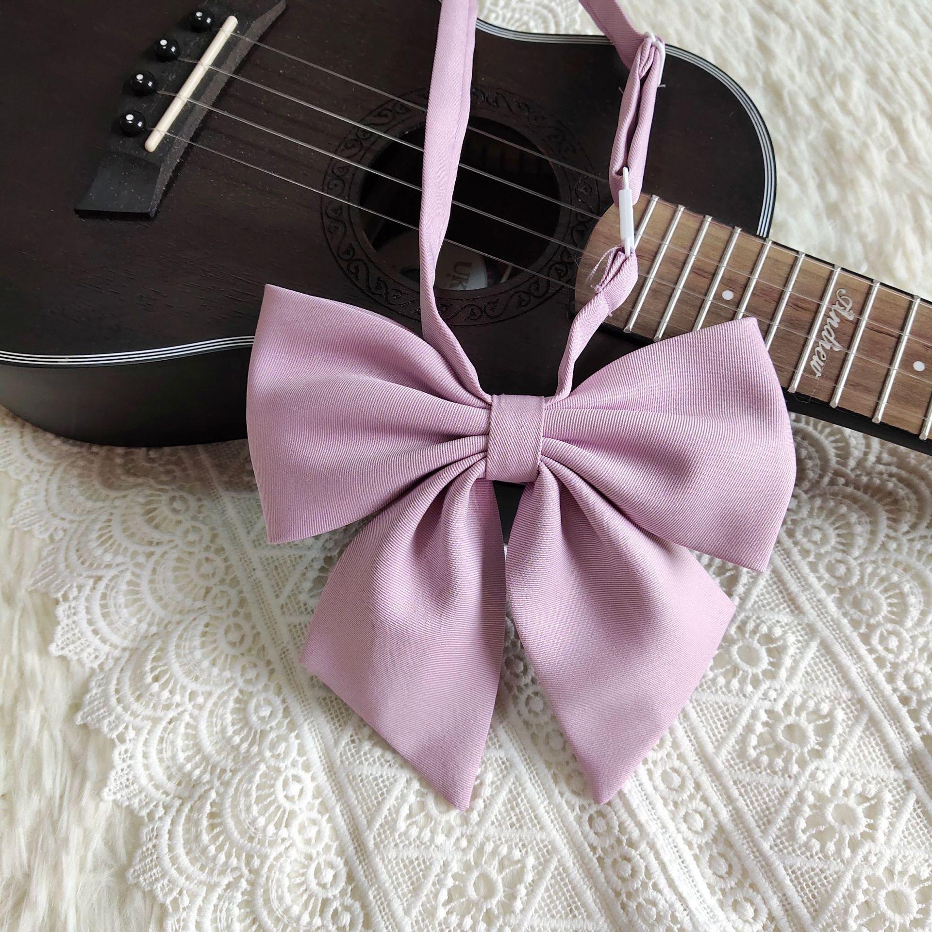 

Японская униформа JK Bow Tie Красочные женские рубашки Bowknot School Wedding Party Bowknot Buttfly Knot Костюмы Аксессуары