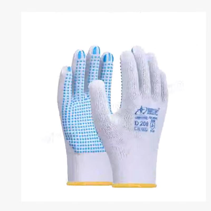 Dotted Polyester-Cotton Work Gloves