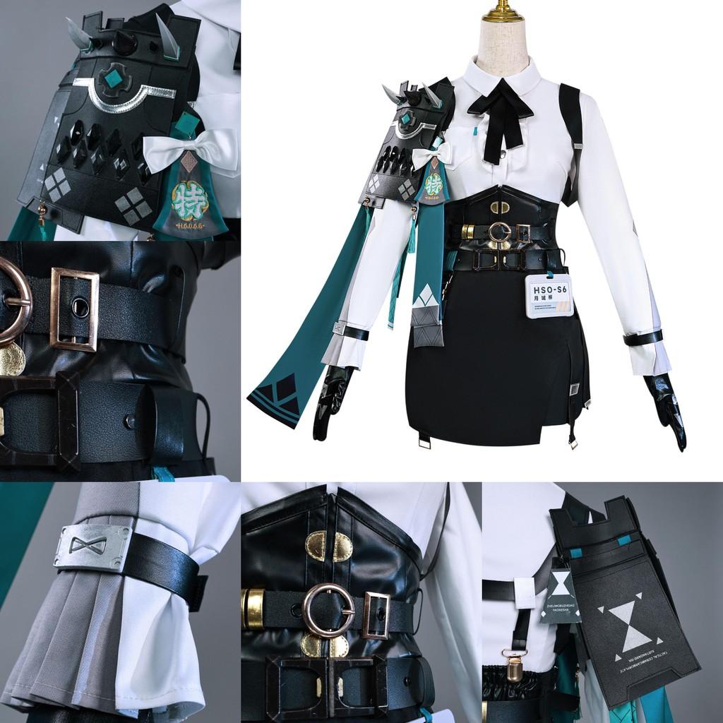 Zero Zenless Zone Tsukishiro Yanagi Cosplay Costume Halloween Party Clothing