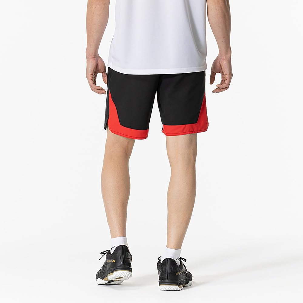 Tennis Badminton Game Half Officially Approved by the Japan Badminton S [Mizuno] Pants, Pants, Association, Unisex, 62JBB022, Black,