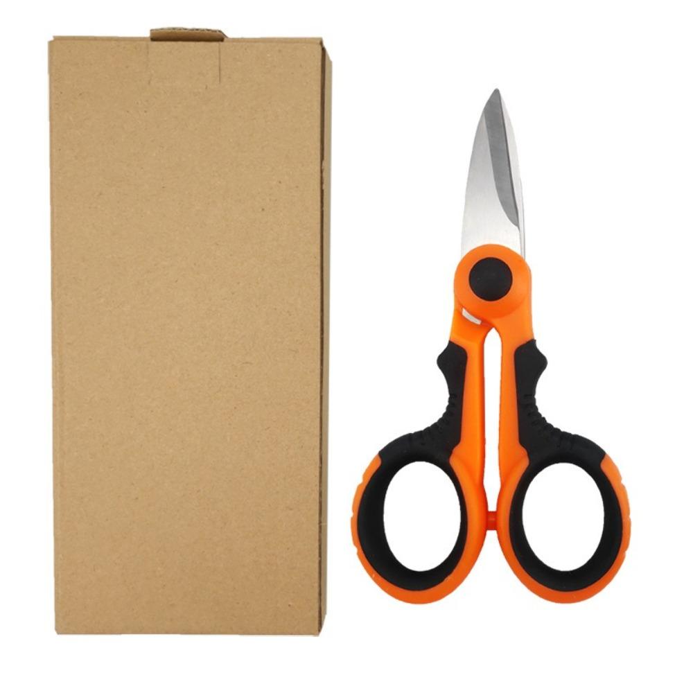 High Carbon Steel Scissors Hand Tool Electrician Scissors Fishing Scissor  Fishing Tool