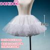 IN STOCK Underskirt Petticoats Bustle Cosplay Props DokiDoki Halloween Skirt Dress Petticoats Long Short White Black Bustle