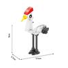 Flamingo Eagle Crow Parrot Ostrich Woodpecker Bird Paradise Animal Kindergarten Gift Children's Brickheadz Assembly Block Toys