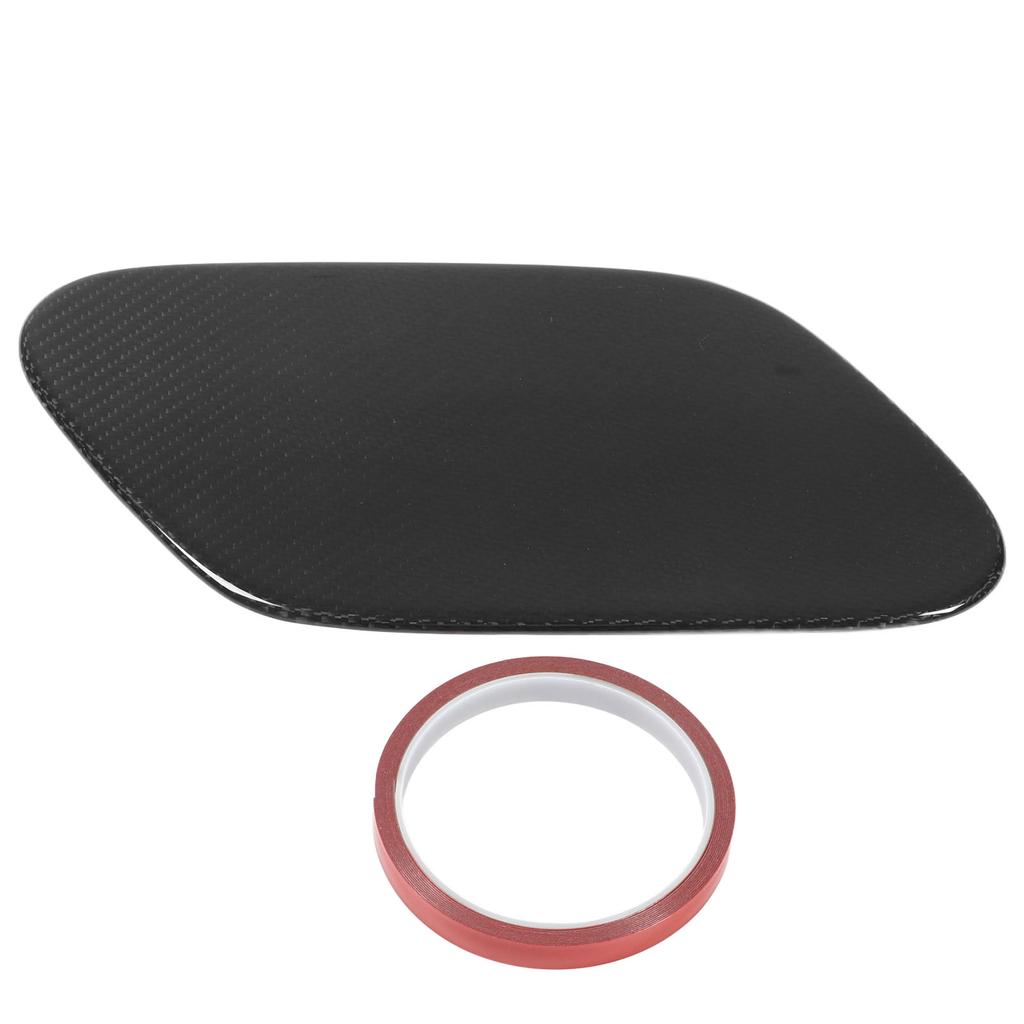 Carbon Fiber Fuel Tank Cover Oil Gas Cap Trim Decor Self Adhesive Design for MK7 MK7.5 2014‑2019