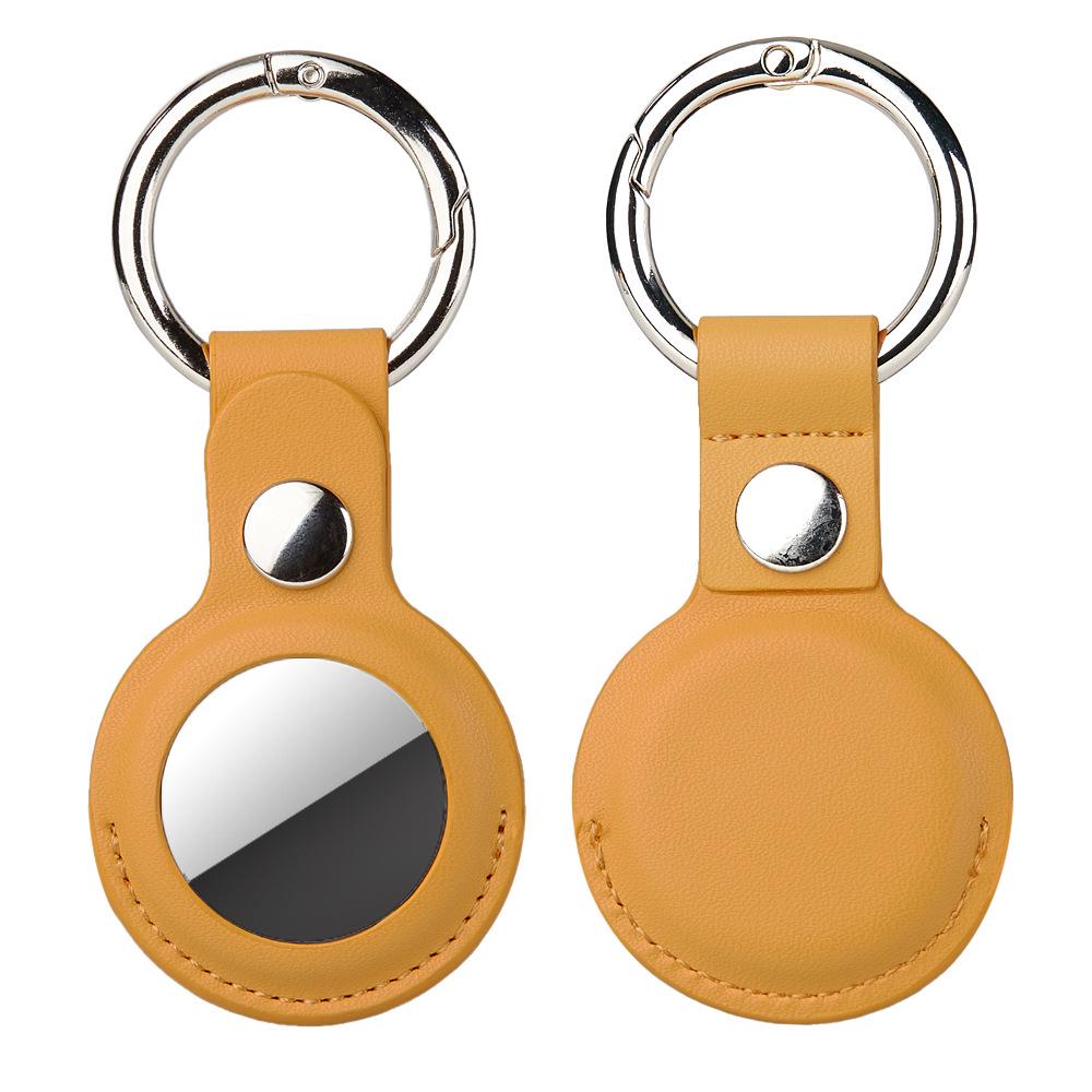 Leather Protective Case for Apple AirTag Tracker
