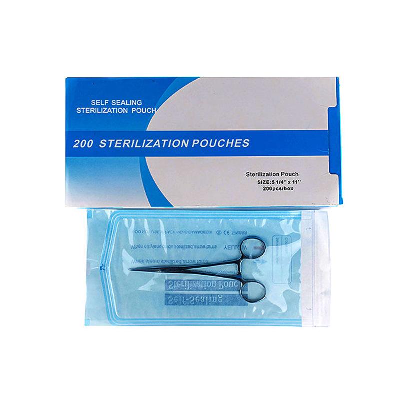 Dental Self-Sealing Sterilization Bags for Disposable Nail Art Tool Packaging