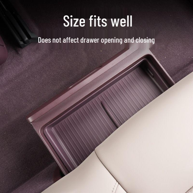 Xiaomi YU7 Rear Seat Storage Organizer Coral Orange