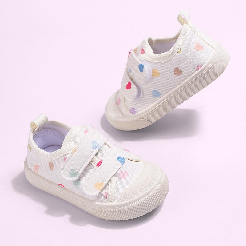 

Girls Soft-soled Canvas Shoes, Casual Shoes 27 бежевий