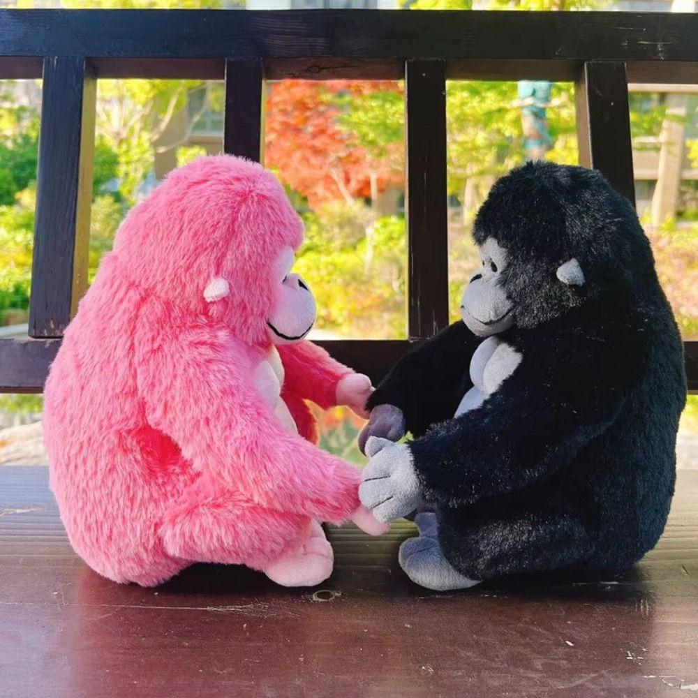 Simulation Gorilla Plush Toy Chimpanzee Monkey Plush Doll Orangutan Stuffed Doll  Children
