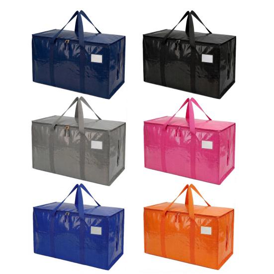 Umzugstaschen mit Tragegriffen Robuste Wasserdichte Aufbewahrungstaschen Große Kapazität Faltbare Aufbewahrungstaschen für Studentenwohnheim Reise Camping