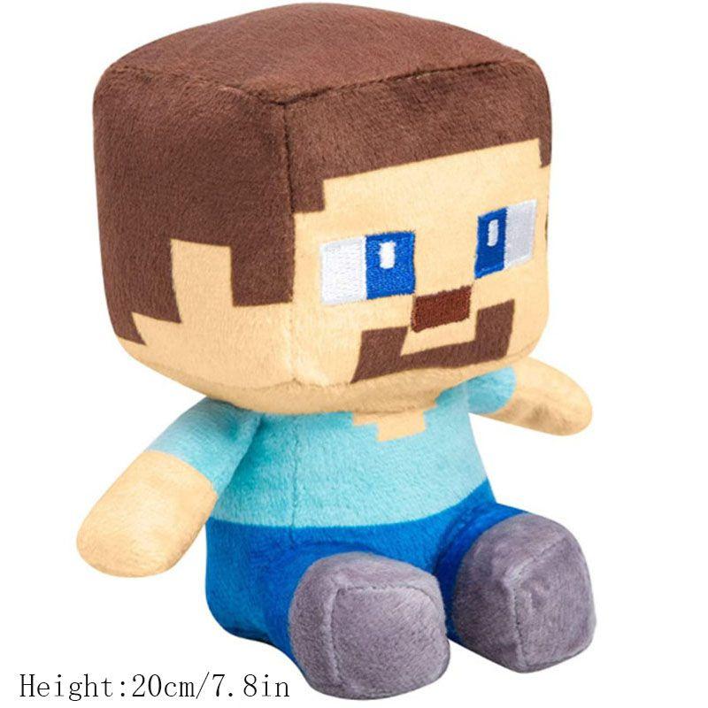 Minecraft Soft Plush Toy Animal Stuffed Pixel Doll Gift For Kids