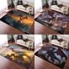 Fire-breathing Dragon Floor Mats Door Decoration Home Living Room Floor Mats