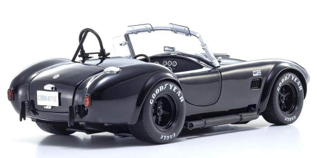 Kyosho Original Shelby Cobra 427 Black Finished Product KS08047BK 1/18 S/C