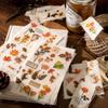 Momo PVC Heat Transfer Stickers - Flower Forest Series for Journal Decoration