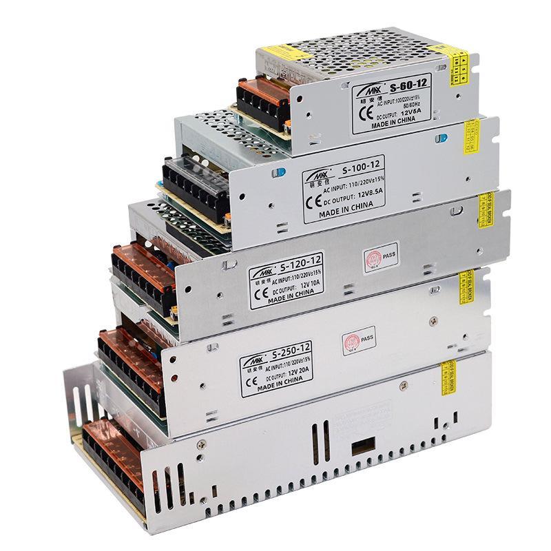 220V to Multi-Voltage Switching Power Supply for LED Strips and Monitors (5V, 12V, 24V, 36V, 48V; 5A-30A)