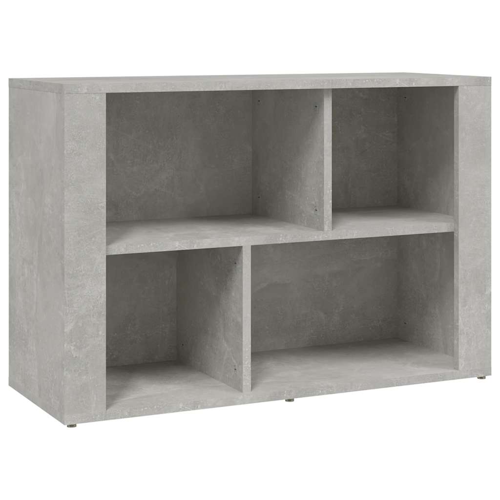 Vidaxl Szafka, Szarość Betonu, 80X30X54 Cm, Materiał Drewnopochodny