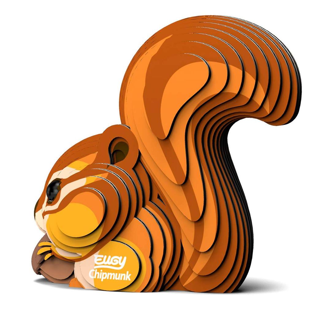 Paper 3D Puzzle EUGY 41 Chipmunk