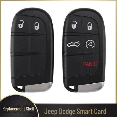 Compatible Smart Card Shell for Jeep, Freeland, Fiat, Feixiang, Chrysler Remote Keys
