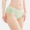 5Pcs Mid Waist Seamless Briefs Cotton Crotch Underwear for Women Soft Solid Color Panties  Girl