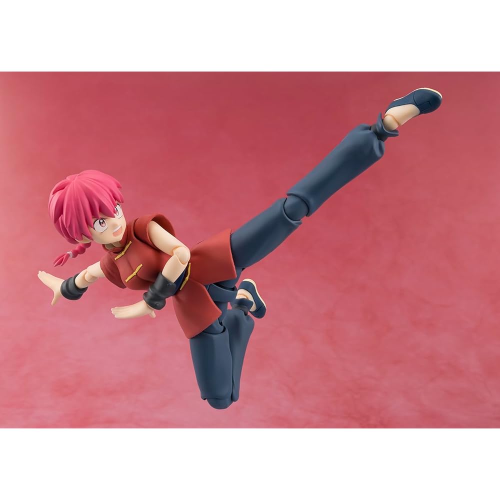 TAMASHII NATIONS S.H. Figuarts Ranma 1/2 Ranma 120mm PVC ABS Painted Action Figure