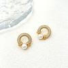 Light Luxury High-End Sense Personalized Circle Earrings Stud Earrings