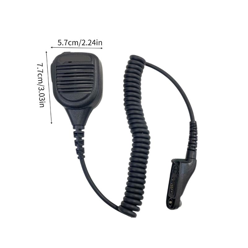 Shoulder Mic Replacement High Sensitivity Speaker Microphone Robusts Design Remote Speaker Mic for XIR P8668 GP328D