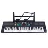 Rechargeable 61-Key Children's Electronic Keyboard with Microphone - Musical Gift Toy Piano