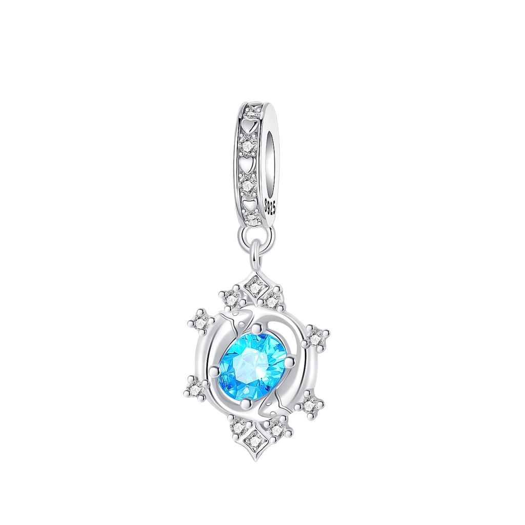 New Original Copper Beads Fish Seahorse Koi Fish Mermaid Charms Pendants Fit Bracelet Necklace Diy Jewellery Gift