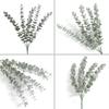 1Pcs Eucalyptus Stems Artificial Eucalyptus Leaves Green Plant Real Touch Flowers for Home Decor Wedding Bouquet Vase Decoration